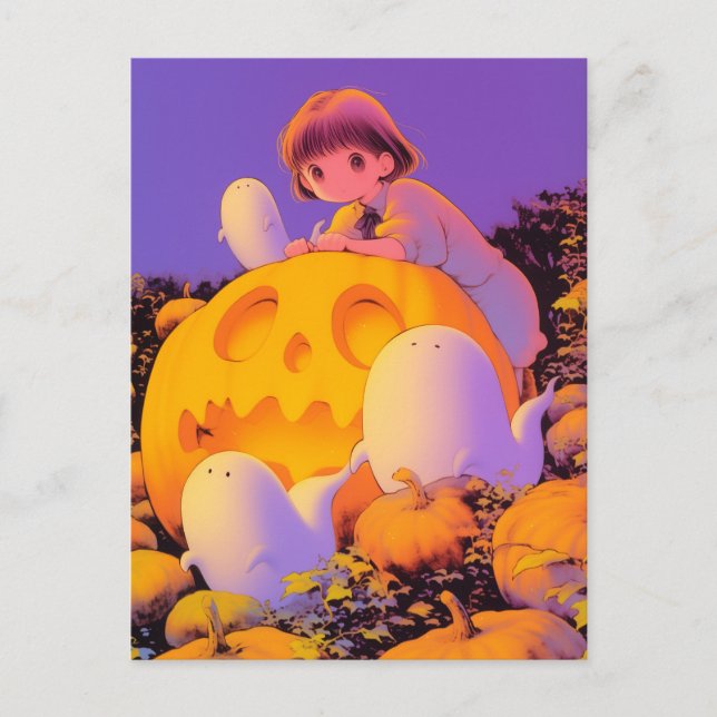 Halloween Night Postcard (Front)