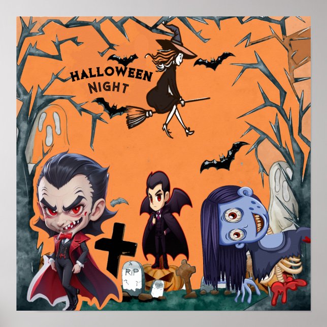 Halloween Night  Poster (Creator Uploaded)