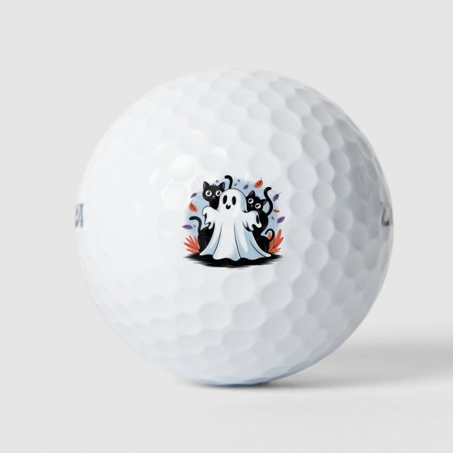 Halloween Night Prowl  Golf Balls (Front)