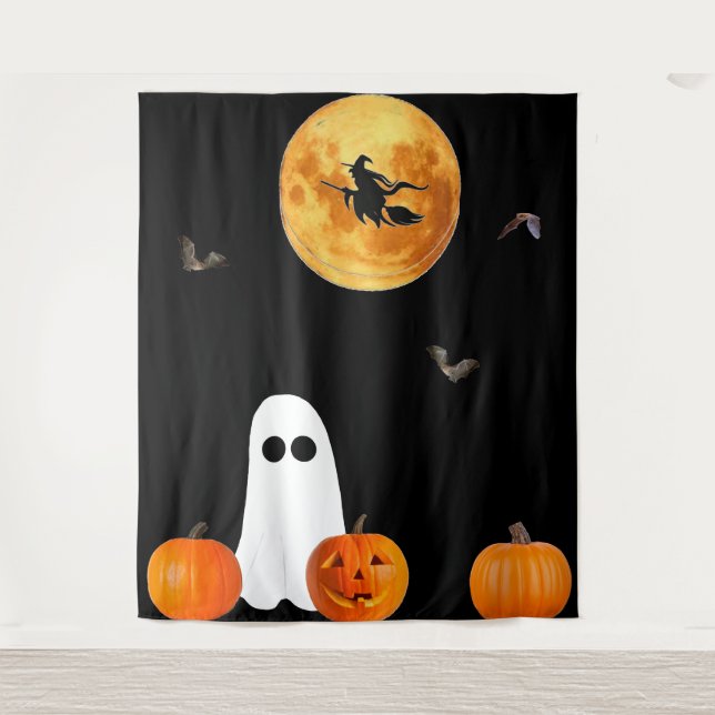 Halloween Night Tapestry (Front)