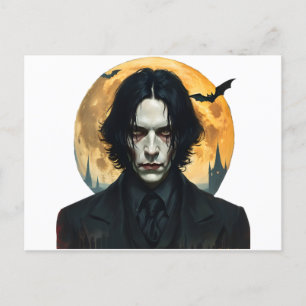 Halloween Night - Vampire Rising Postcard