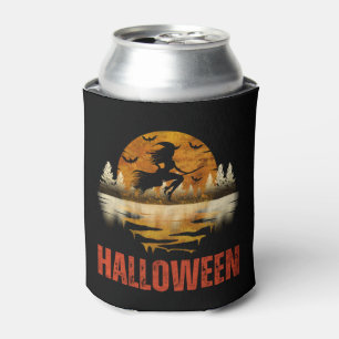 HALLOWEEN NIGHT WITCH CAN COOLER