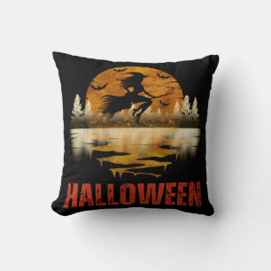 HALLOWEEN NIGHT WITCH CUSHION