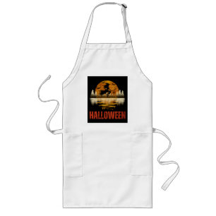 HALLOWEEN NIGHT WITCH LONG APRON