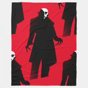 halloween nosferatu blanket