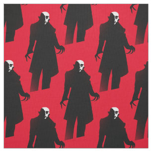 halloween nosferatu fabric