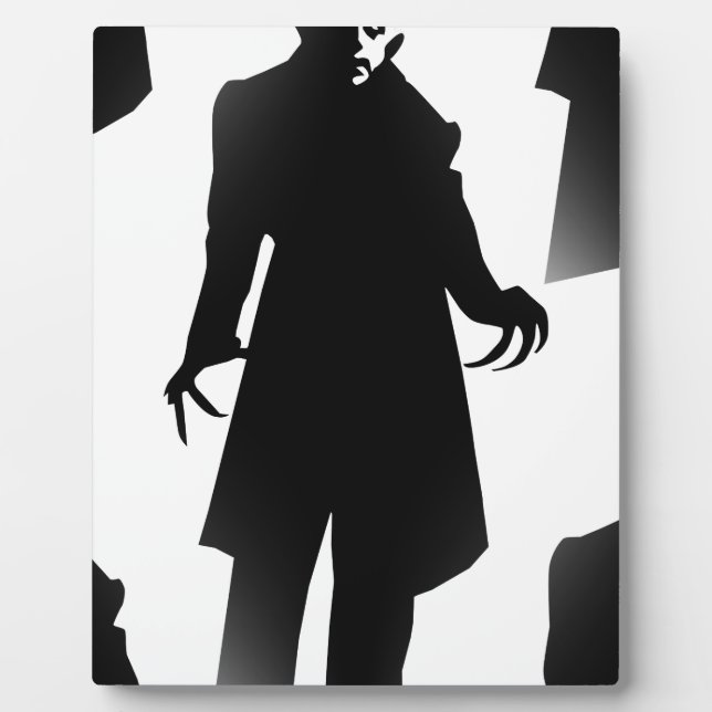 halloween nosferatu plaque (Front)