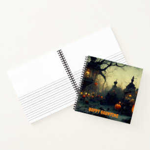 Halloween notebook