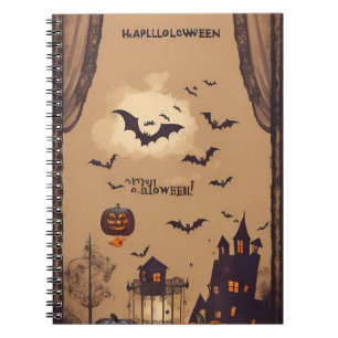 halloween notebook