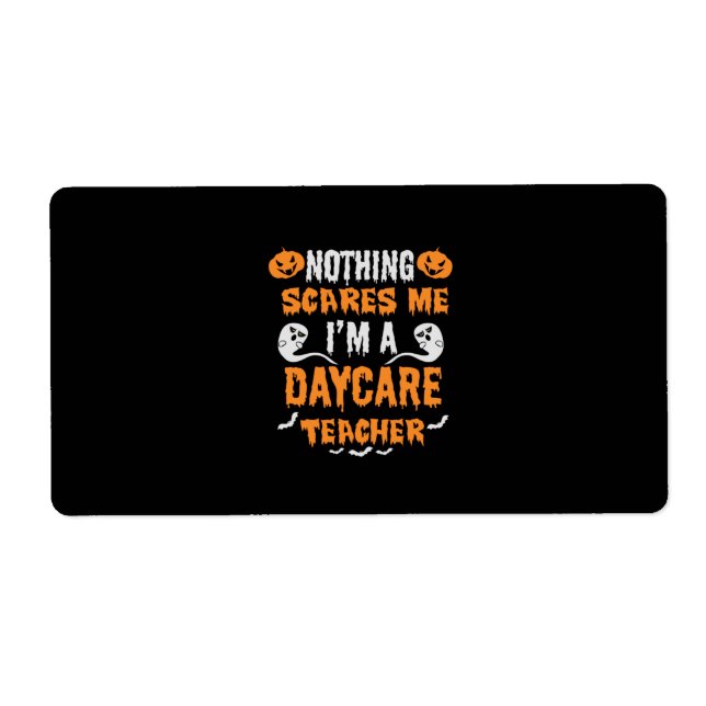 Halloween Nothing Scares Me Birthday (Front)
