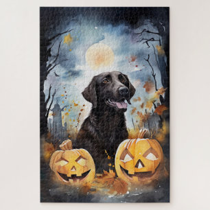 Halloween Nova Scotia With Pumpkins Scary  Jigsaw Puzzle