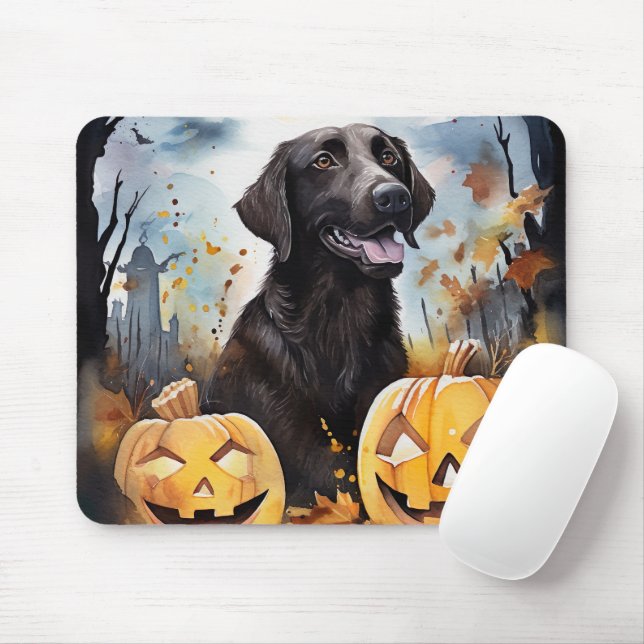 Halloween Nova Scotia With Pumpkins Scary  Mouse Pad (With Mouse)