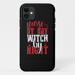 Halloween Nurse By Day Witch By Night Case-Mate iPhone Case
