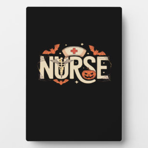 Halloween nurse Classic T-Shirt Plaque
