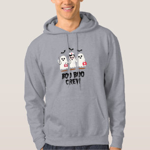 Halloween Nurse Cute Ghost Nurse  Hoodie