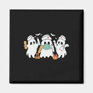 Halloween Nurse Ghost Nurses Medical Halloween Hea Magnet