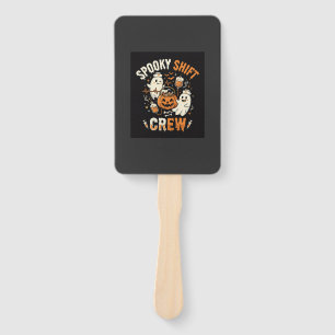 Halloween Nurse Ghost Squad Hand Fan