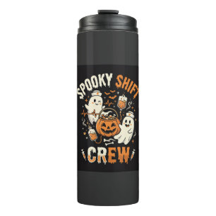 Halloween Nurse Ghost Squad Thermal Tumbler