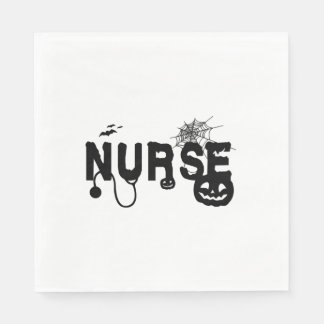 Halloween Nurse Hospital Napkin