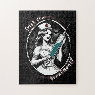 Halloween Nurse Jigsaw Puzzle