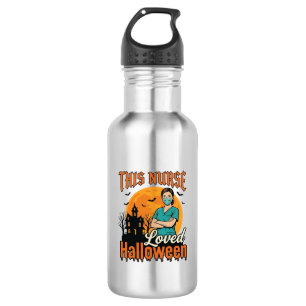 Halloween Nurse Loved Halloween Vintage Spooky_1 532 Ml Water Bottle