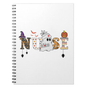 Halloween nurse      notebook