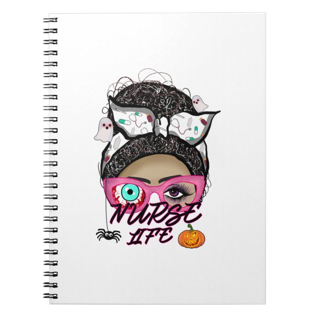 Halloween Nurse Notebook (Front)