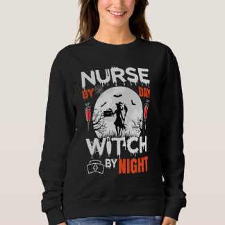 Halloween Nurse Nursing Cute Health Worker Hallowe Sweatshirt