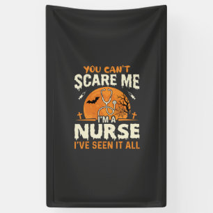Halloween Nurse Scare Me Banner