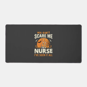 Halloween Nurse Scare Me Desk Mat