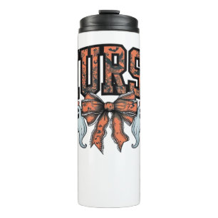Halloween Nurse Scary Coquette Bow Classic T-Shirt Thermal Tumbler