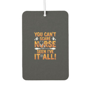Halloween Nurse Seen It All Design_1 Car Air Freshener