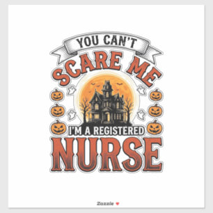 Halloween Nurse Vintage Spooky Registered Nurse De
