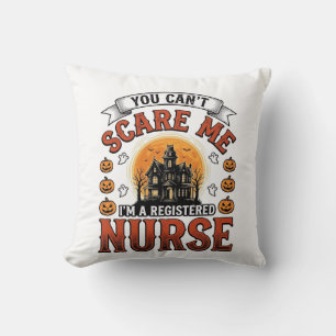 Halloween Nurse Vintage Spooky Registered Nurse De Cushion