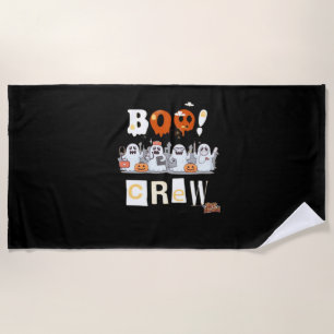 Halloween Nurses Boo Crew Classic T-Shirt Beach Towel
