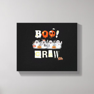 Halloween Nurses Boo Crew Classic T-Shirt Canvas Print