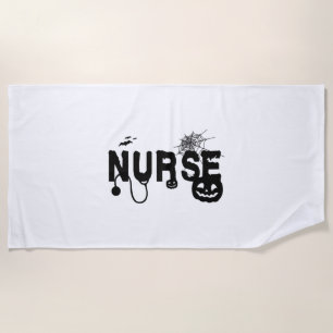 Halloween Occasion Beach Towel