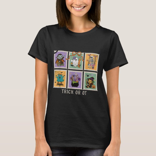 Halloween Occupational Therapy Trick Or Ot Therapi T-Shirt (Front)