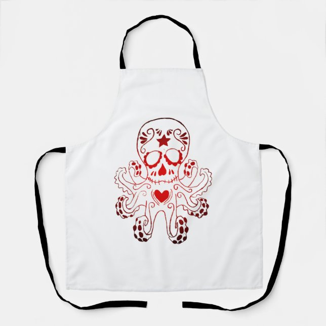 Halloween Octo Apron (Front)