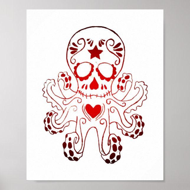 Halloween Octo Poster (Front)