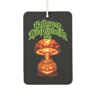 Halloween of Mass Destruction Nuclear Jack-o'-Lant Car Air Freshener
