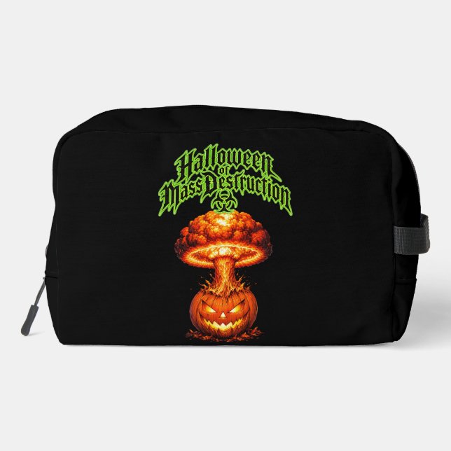 Halloween of Mass Destruction Nuclear Jack-o'-Lant Dopp Kit (Back)