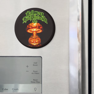 Halloween of Mass Destruction Nuclear Jack-o'-Lant Magnet