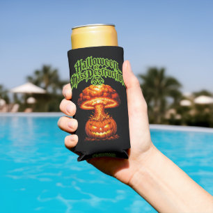 Halloween of Mass Destruction Nuclear Jack-o'-Lant Seltzer Can Cooler