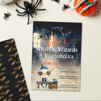 Halloween Office Party Business Ghoul Funny Black