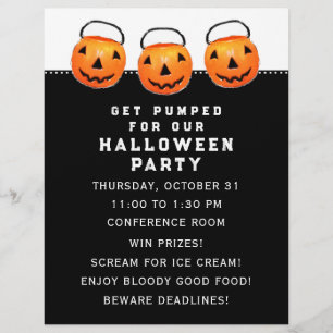 Halloween Office Party Flyer