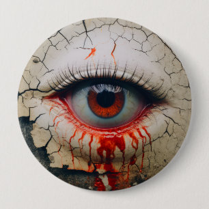 Halloween One-Eyed Blood Tear Buttons