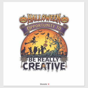 Halloween Opportunity Be Really Creative Witch Tre