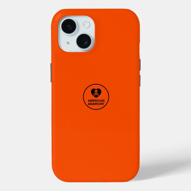 Halloween Orange - Emo - iPhone / iPad Case (Back)