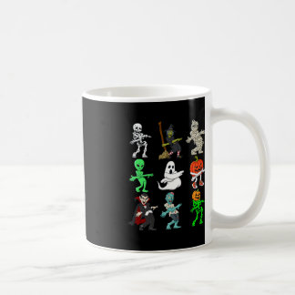 Halloween Orange Justice Monsters Skeleton Boys Gi Coffee Mug